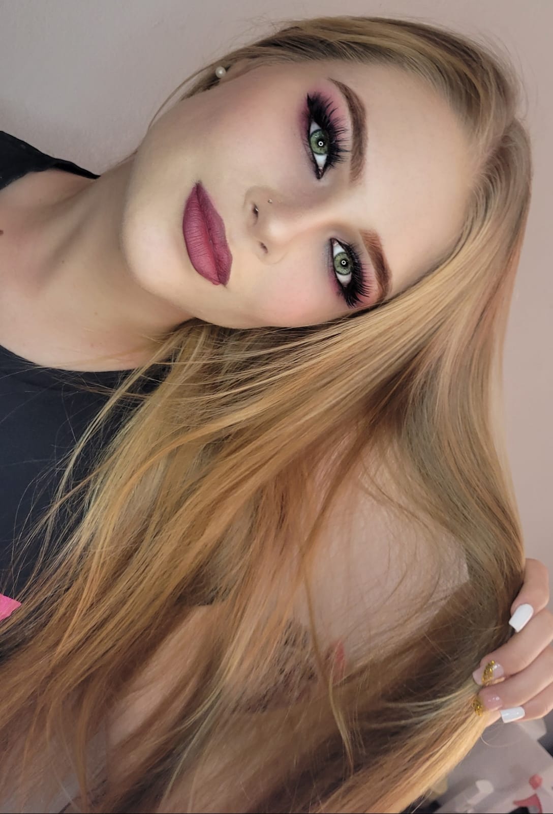 Trabalho de maquiagem